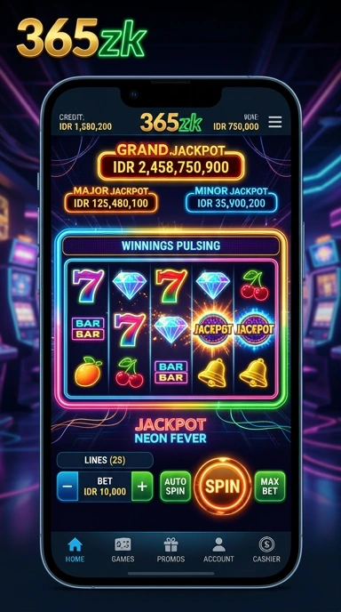 Pratinjau antarmuka mega777 — aplikasi APK resmi Android v2.5.6
